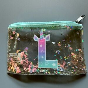 Justice “L” Unicorn Pouch